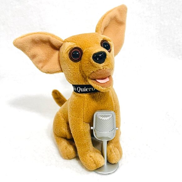 Taco Bell "Yo Quiero Taco Bell" Chihuahua Singing Plush "Chances Are" - Picture 7 of 10